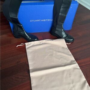 Stuart Weitzman Beige Drawstring Dust Bag for Boots